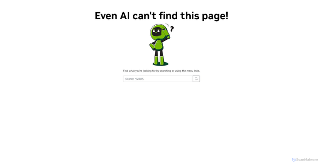 Security scan screenshot of https://developer.download.nvidia.com