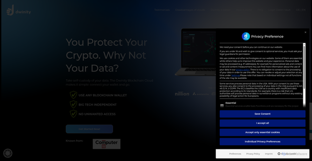 Security scan screenshot of http://seedcloud.io