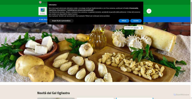 Security scan screenshot of https://www.galogliastra.it/