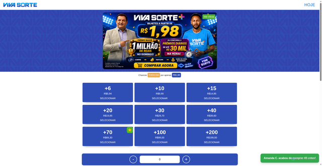Security scan screenshot of https://sortevivamais.vercel.app/