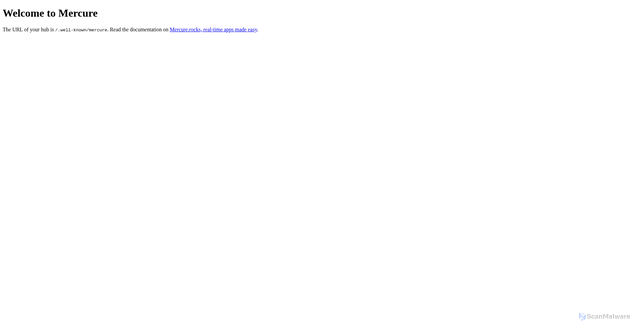 Security scan screenshot of https://hub.workplacepure.com