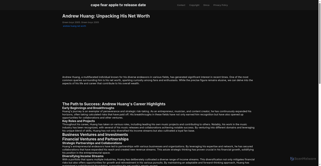Security scan screenshot of https://ruangstudiolab-dpezqc2b868p.edgeone.app/andrew-huang-net-worth.html