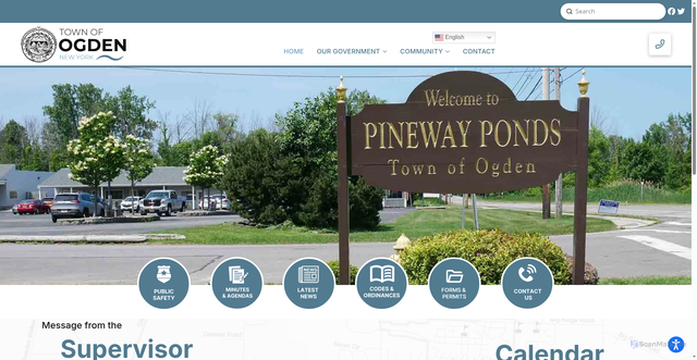 Security scan screenshot of https://ogdenny.gov/
