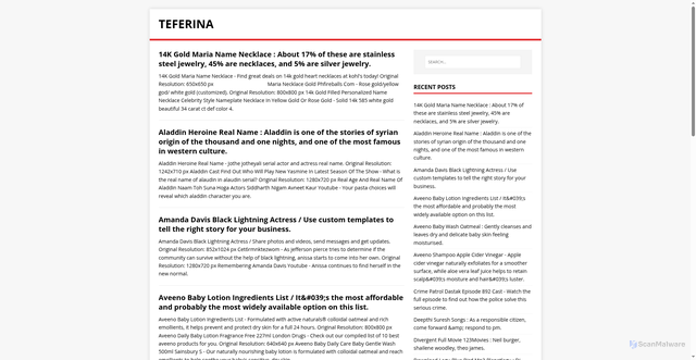 Security scan screenshot of http://anirefet.pages.dev/