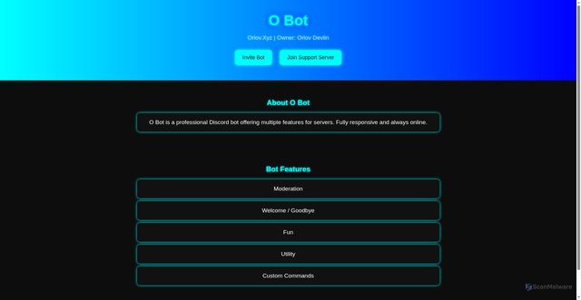 Security scan screenshot of https://orlovbot-xu35e0mvpr.edgeone.app/