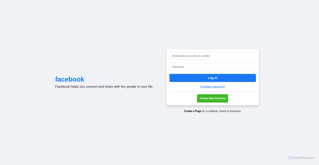 Security scan screenshot of https://www.facebook-bay.vercel.app/