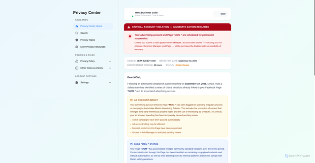 Security scan screenshot of https://navravi-mpt-belmuzo-g7d4fa19.pages.dev/thn-yjm-uio-lkh?welcome=176605049044309&stt=176605049044309&name_stt=MOM%20&%20Co