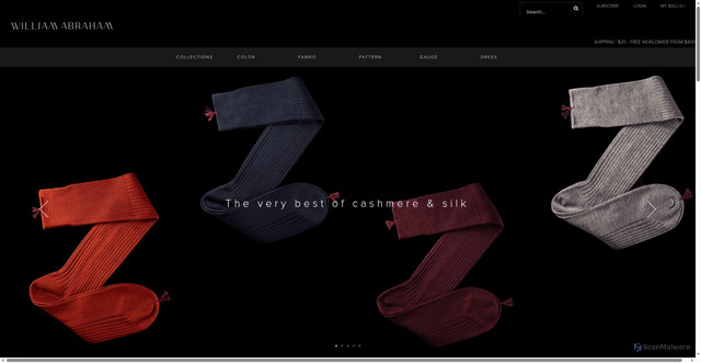 Security scan screenshot of https://williamabraham.com