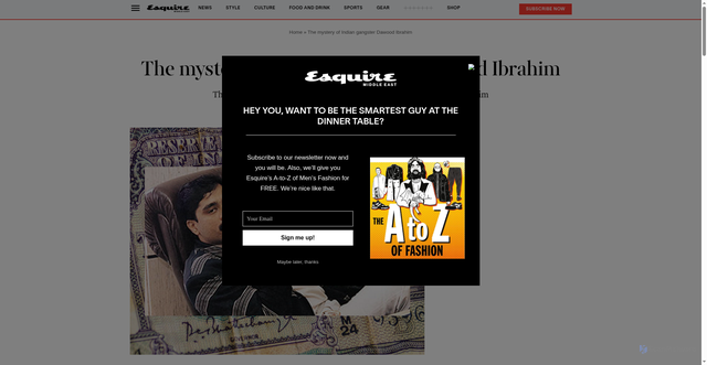 Security scan screenshot of https://www.esquireme.com/culture/features/crime-the-mystery-of-indian-gangster-dawhood-ibrahim