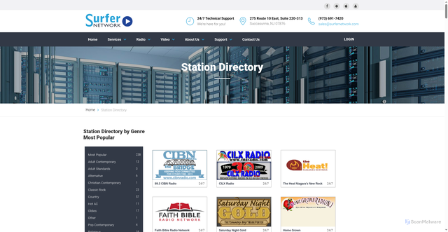Security scan screenshot of https://lightningstream.com
