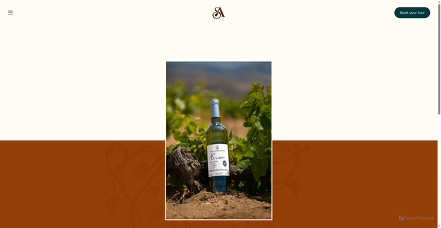Security scan screenshot of https://axios-oinos.pages.dev/en/wines/asoinos