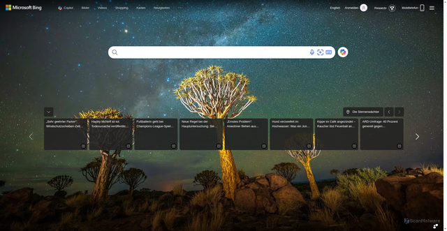 Security scan screenshot of https://novo.clickmed.pt/it/