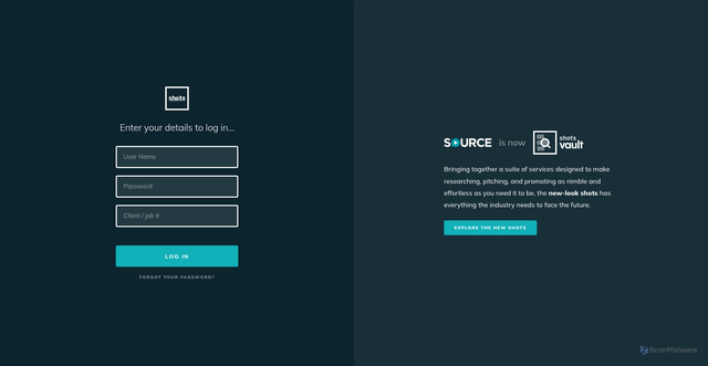 Security scan screenshot of https://shotsvault.extremereach.com/Creative/PeopleDetail/665096