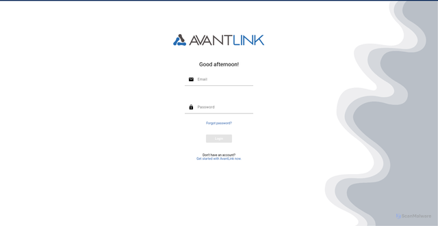 Security scan screenshot of https://classic.avantlink.com