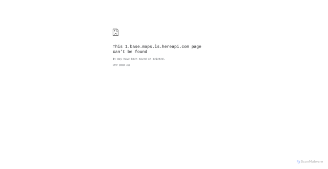 Security scan screenshot of https://1.base.maps.ls.hereapi.com