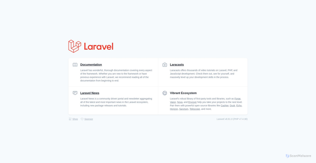 Security scan screenshot of https://sreg-api.summitmedia-digital.com