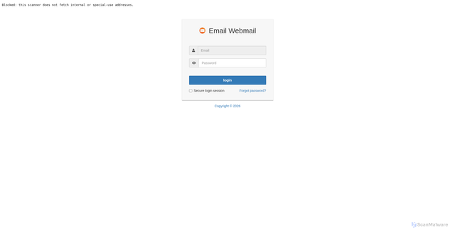 Security scan screenshot of http://updatepasswrd-23l7.vercel.app/