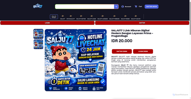 Security scan screenshot of https://a2zhealthproducts.com