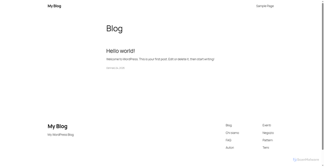Security scan screenshot of https://www.ipabcasadiriposomariagasparini.it/