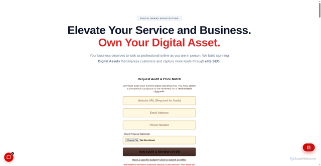 Security scan screenshot of https://hpo-center-v2.pages.dev/glendora-seo