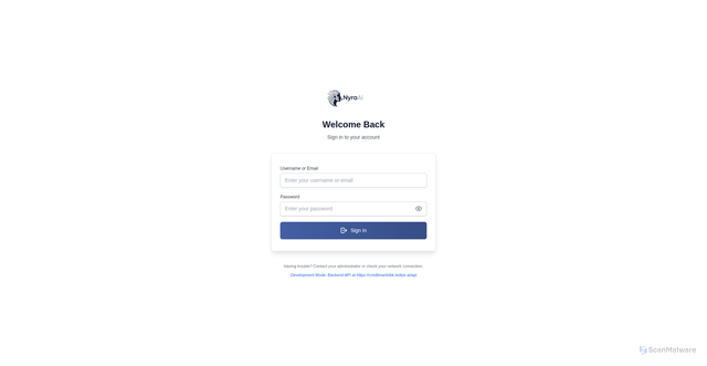 Security scan screenshot of https://creditmantri.boliye.ai/@vite/client