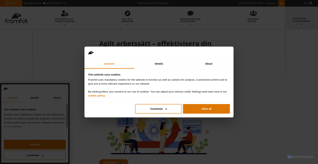 Security scan screenshot of https://r.nl.framfot.se/mk/cl/f/sh/7nVU1aA2nfuMSjYHOrxjfhL9fZci1Ny/bvEdSFqff2xj