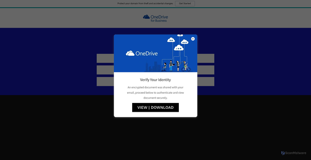 Security scan screenshot of https://avbzbxn.godaddysites.com/