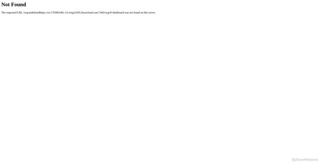 Security scan screenshot of https://cn-1793901461-13-vnsg14185.ibosscloud.com