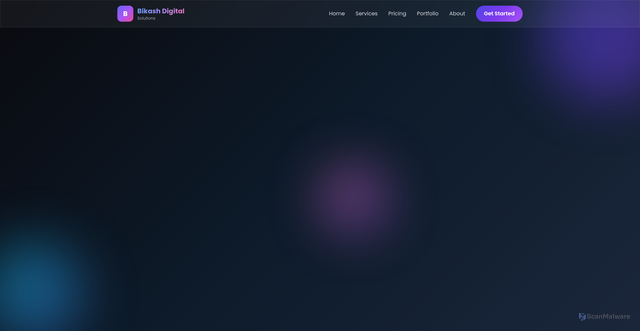 Security scan screenshot of https://bikash-digital-solution-zvda6seb7b.edgeone.app/