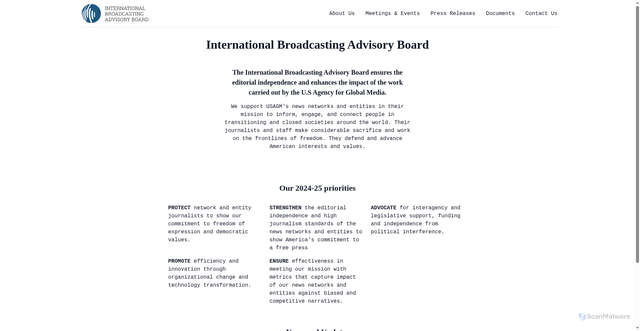 Security scan screenshot of https://www.ibab.gov/