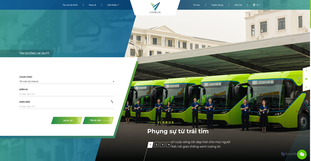 Security scan screenshot of https://vinbus.vn