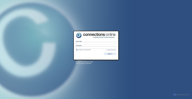 Security scan screenshot of https://col.connectionsonline.net