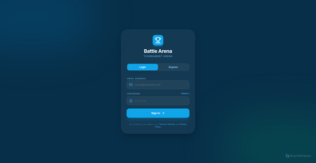 Security scan screenshot of https://battle-arena-0mtsy0c98d.edgeone.app/