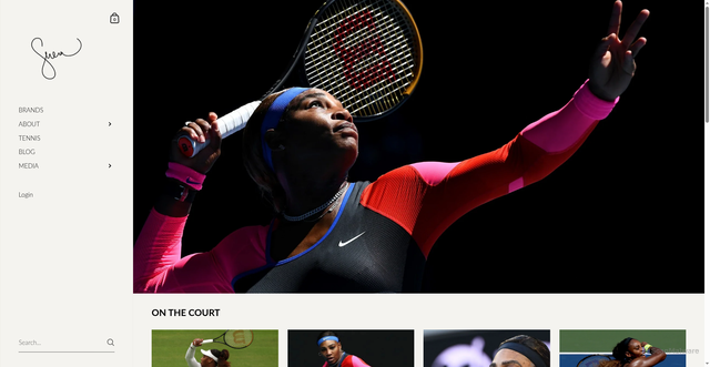 Security scan screenshot of https://www.serenawilliams.com/