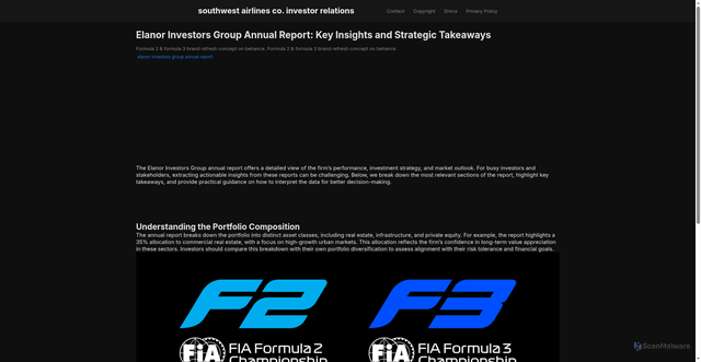 Security scan screenshot of https://jagatnovasphere-dpa4iss0cpip.edgeone.app/elanor-investors-group-annual-report.html