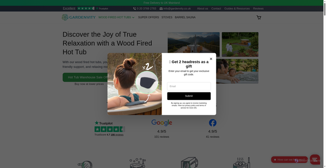 Security scan screenshot of https://www.gardenvity.com/