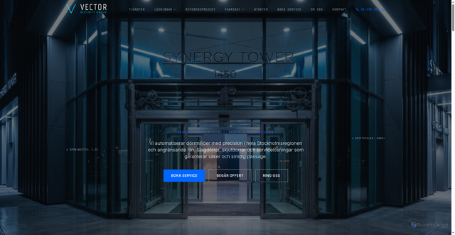 Security scan screenshot of https://xn--drrautomatik-4ib.se
