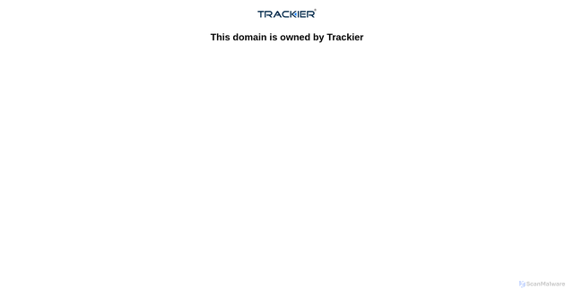 Security scan screenshot of https://gotrackier.io
