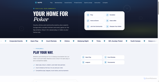 Security scan screenshot of https://www.myppb.com/