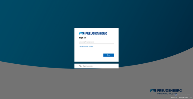 Security scan screenshot of https://it-support.freudenberg.com/support/login?fl=1