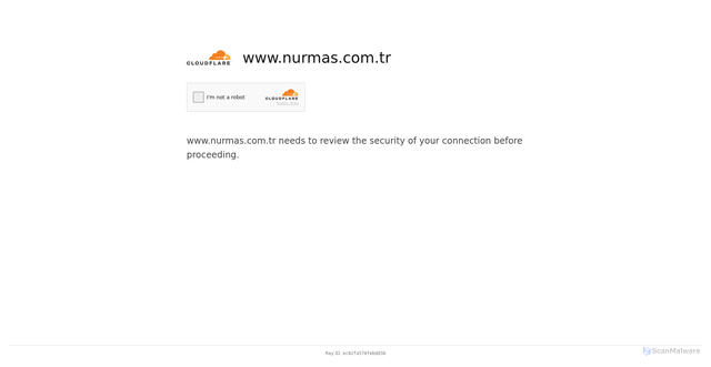 Security scan screenshot of https://www.nurmas.com.tr/