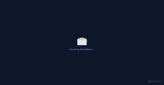 Security scan screenshot of https://enaldquiz.com/