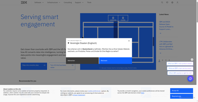 Security scan screenshot of https://delivery04.dhe.ibm.com