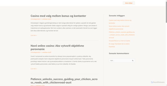 Security scan screenshot of https://wordpresshjalp.se/