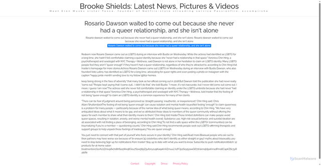 Security scan screenshot of https://articlebeginfave-i771g0rf9r.edgeone.app/16927-rosario-dawson-waited-to-come-out-because-she-never-had-a-queer-relationship-and-she-isnt-alone.html