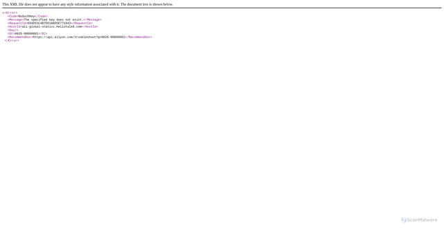 Security scan screenshot of https://ali-global-statics.hellotalk8.com