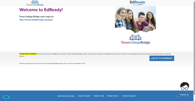 Security scan screenshot of https://tx.edready.org