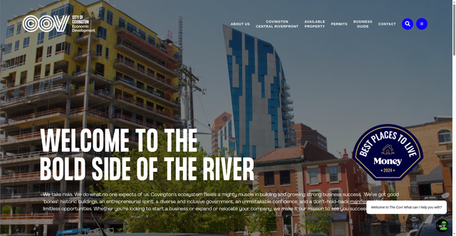 Security scan screenshot of https://thecovky.gov/