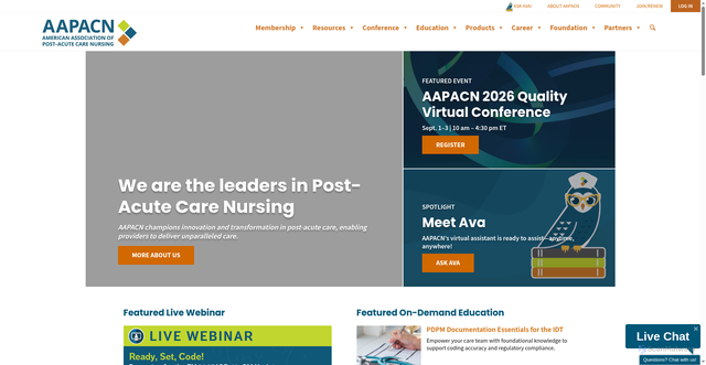 Security scan screenshot of https://www.aapacn.org