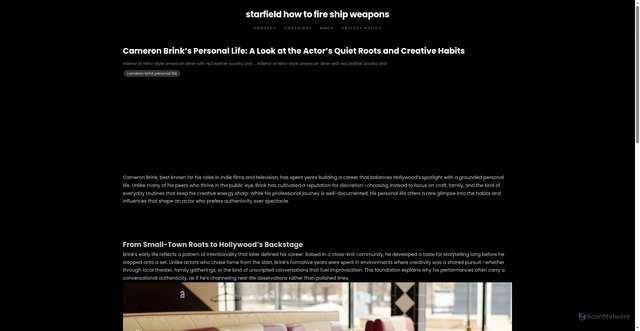 Security scan screenshot of https://kreasilokalnest-dp1sjagd0urz.edgeone.app/cameron-brink-personal-life.html
